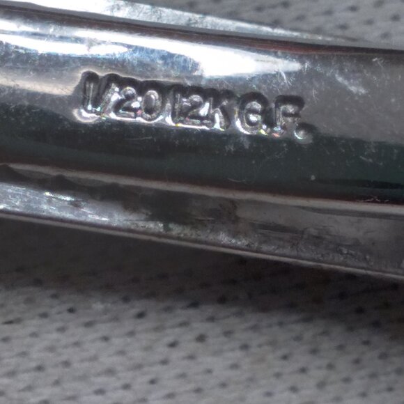 Tie Clasps Vintage Lot of 5 (1 stamped G.F.) - Picture 7 of 7